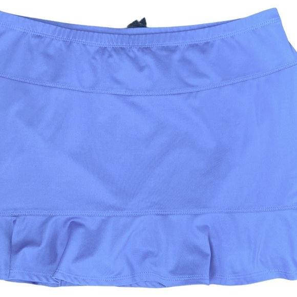 Tail Cornflower Blue Flounce Skort - M cornflower blue , polyester spandex - Picture 2 of 6